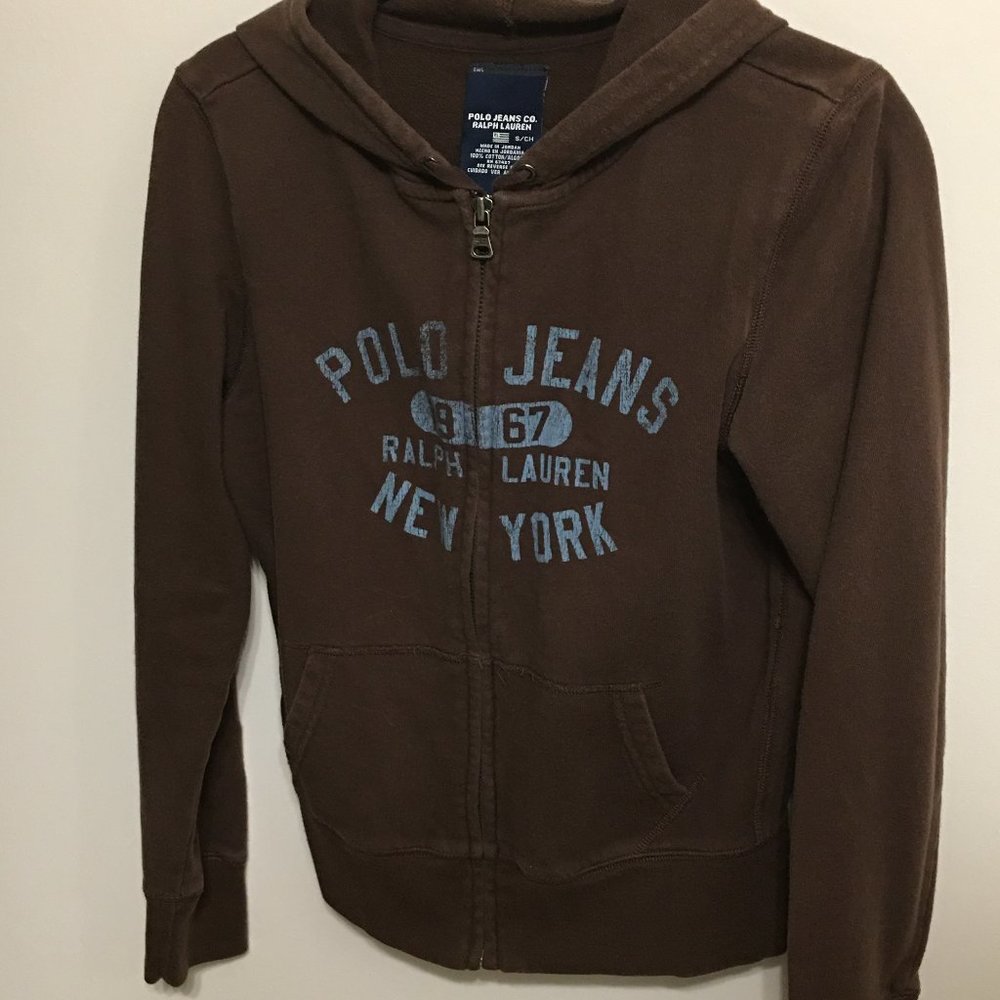 Polo hoodie sweatshirt